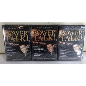 Anthony Robbins Power Talk 3 CD Pain Pleasure, Ultimate Resource, Transformation